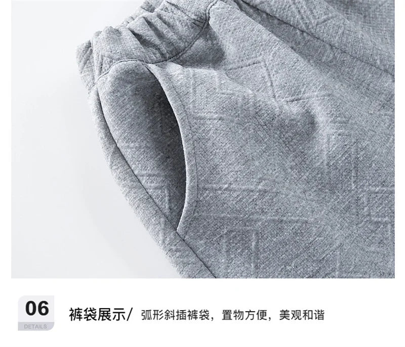 Boys Sweatshirt Suit 2024 New Autumn Spring Casual Sets Teenager Trends Top Pants 2Pcs Outfits Kids Handsome Fashion Clothes