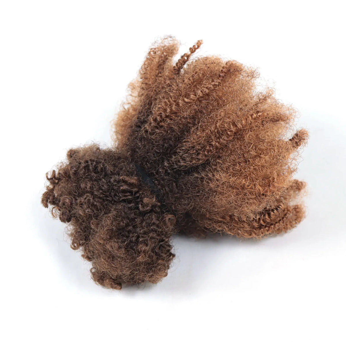 Extensions Vrac Afro Kinky Curly Cheveux Humains | 50g | Tressage Ombre Blonde | Sans Trame | Remy | Locs Crochet (v2)