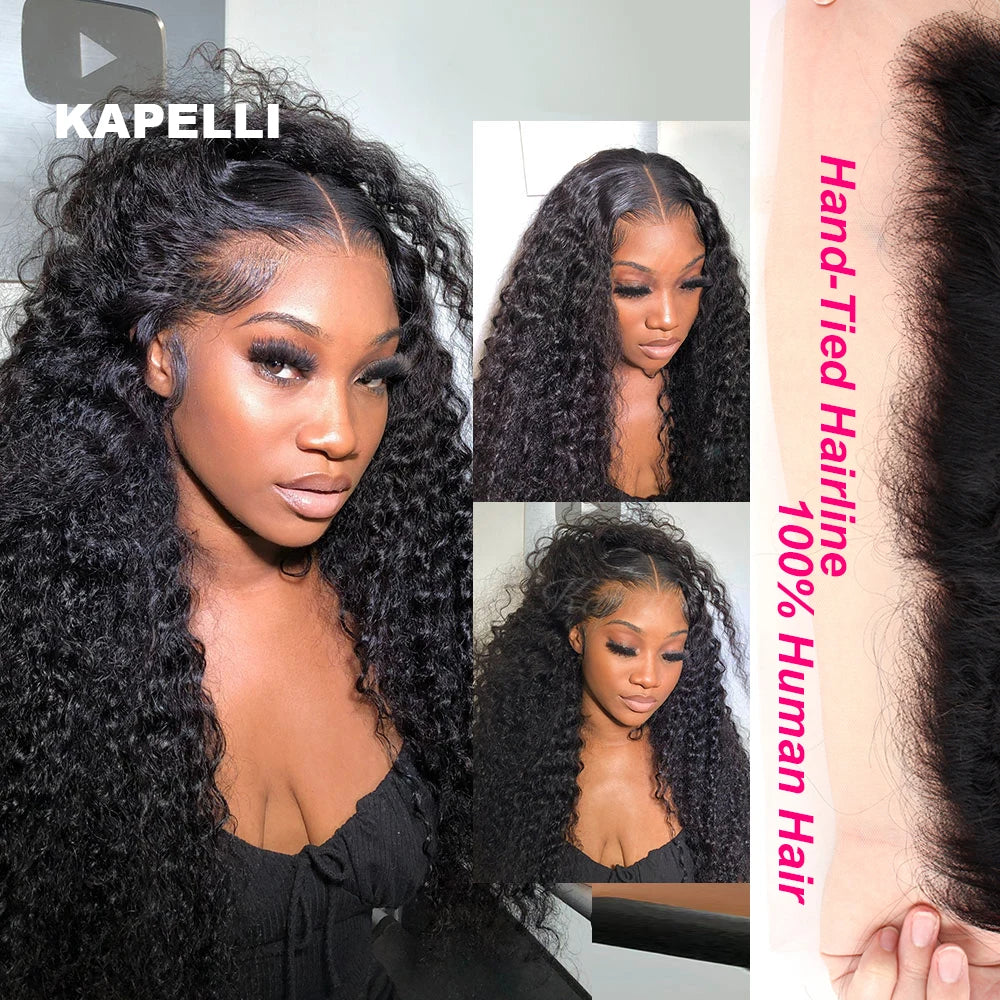 Perruque Birmane Curly 3C4A | 280% Haute Densité | HD Lace 13x4 & 13x6 | Cheveux Bruts Brésiliens | Femme