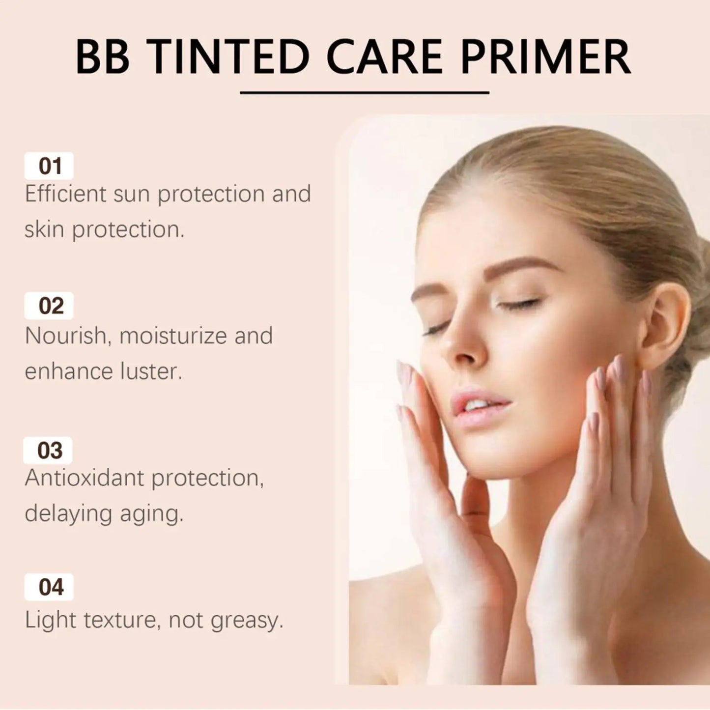 2026 BB Cream Beauty Cream Makeup Foundation Even Skin Tone Foundation Makeup Sunscreen Moisturizing Concealer For Face Makeup