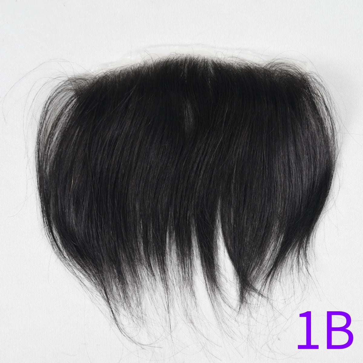 Hotsale 100% Human Hair Piece Men Topper  V Loop Super Thin Skin PU Front Line Forehead System Toupee Patch Wig for Men