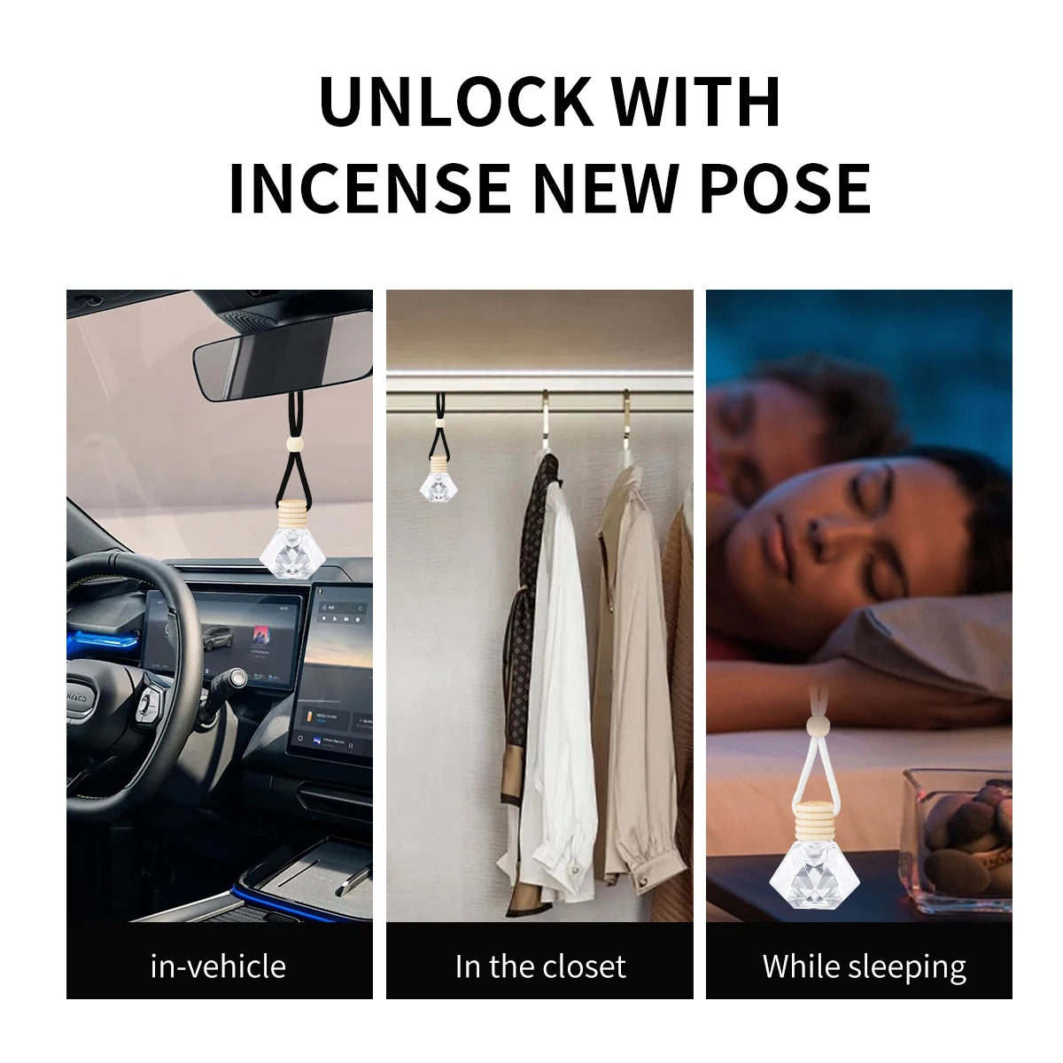 Perfume for Cars - Fresh Air for Cars, Car Fragrance for Car Interior, Long-Lasting and Fresh Fragrance, Suitable for Cars