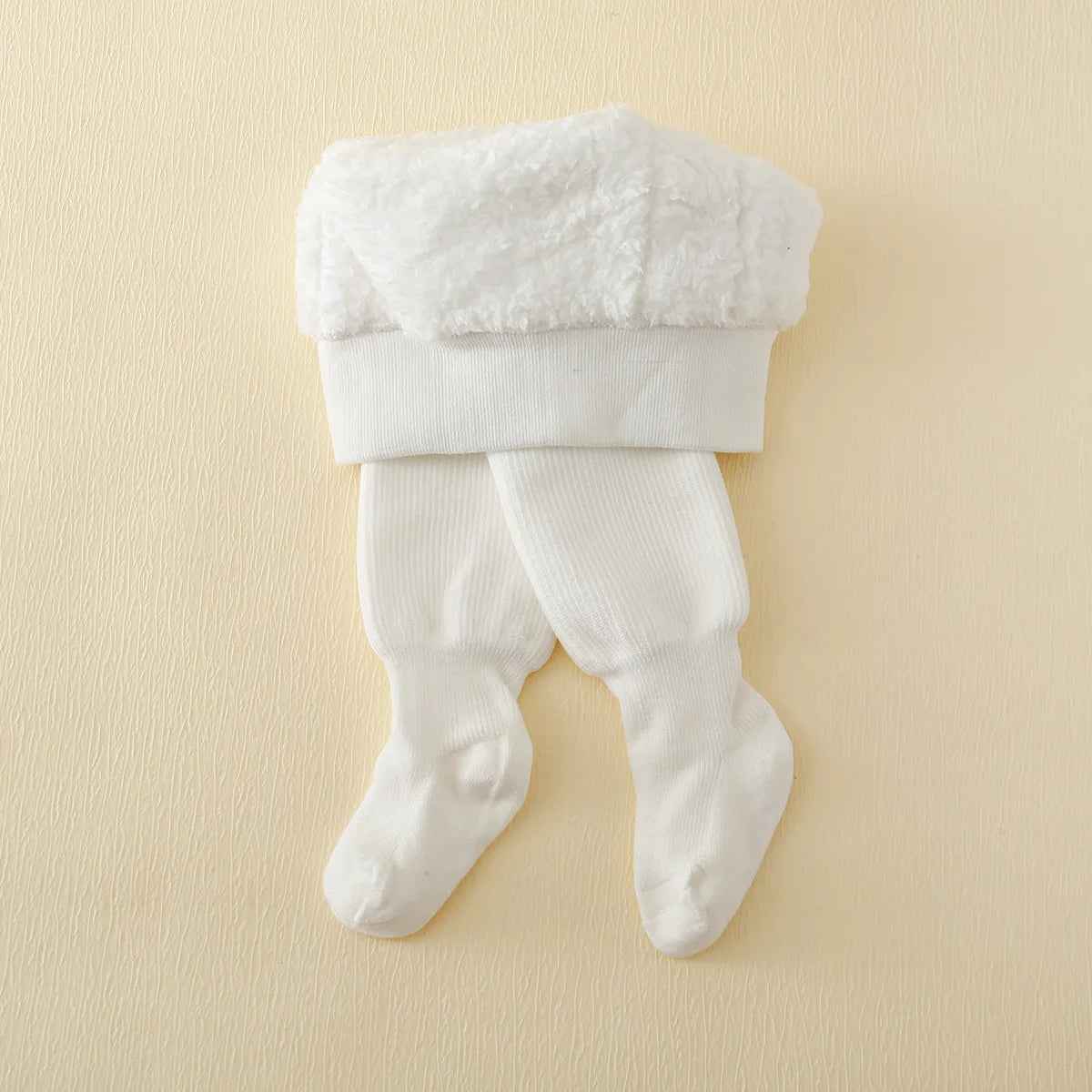 Collants Thermiques Bébé Fille | Doublure Polaire Rayée | Legging Épais Chaud Hiver Enfant