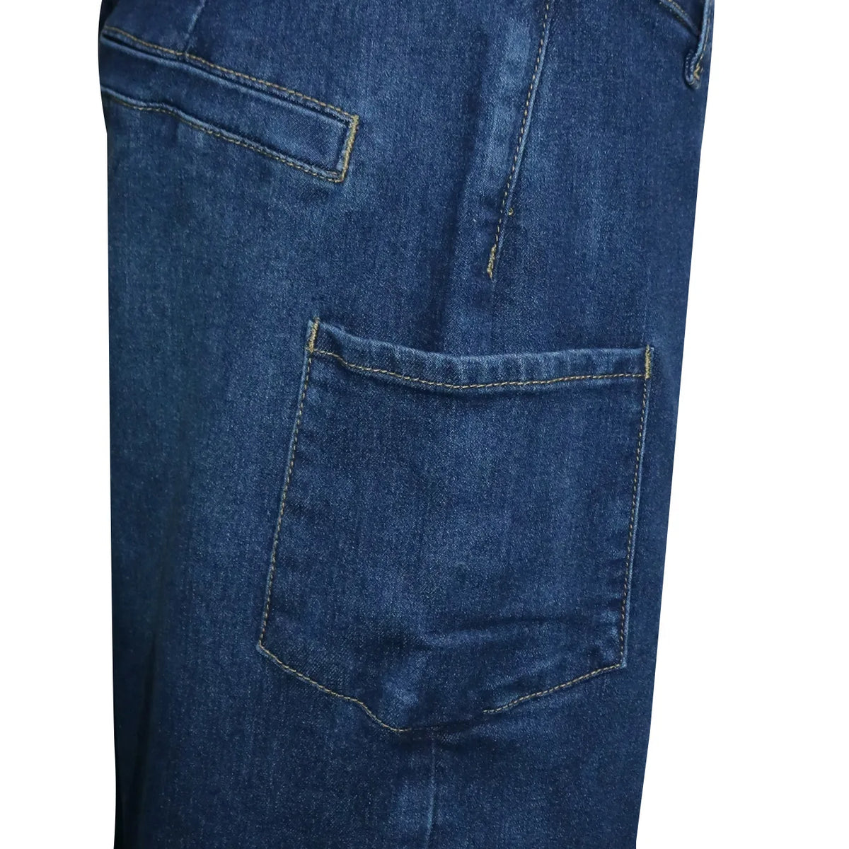 Vintage Washed Denim Wide Leg Pants Women Asymmetrical Wrap Overlap High Waist Y2K Streetwear Casual Fashion Baggy Jeans