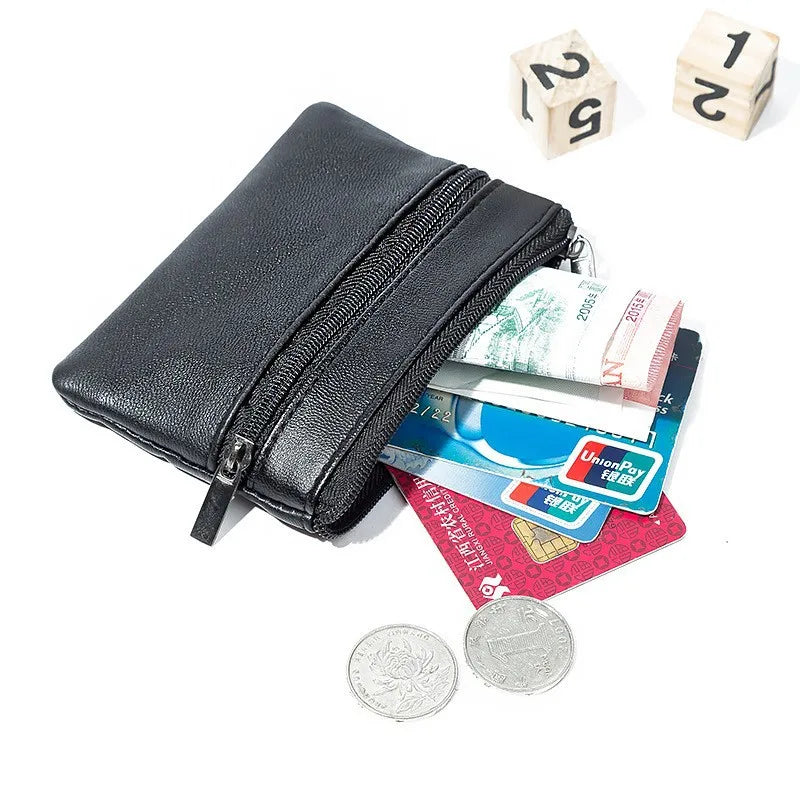 Women Men Coin Purse Men Small Bag Wallet Change Purses Zipper Money Bags Children Mini Wallets Leather Key Holder wallet
