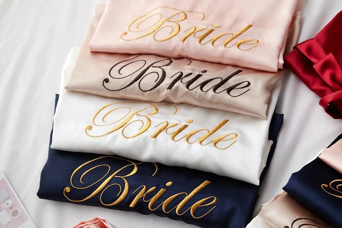 Bride with Team Bride Robe Bride To Be Bridal Shower Bachelorette Party Wedding Decoration Wedding Hen Party Bridesmaid Gift