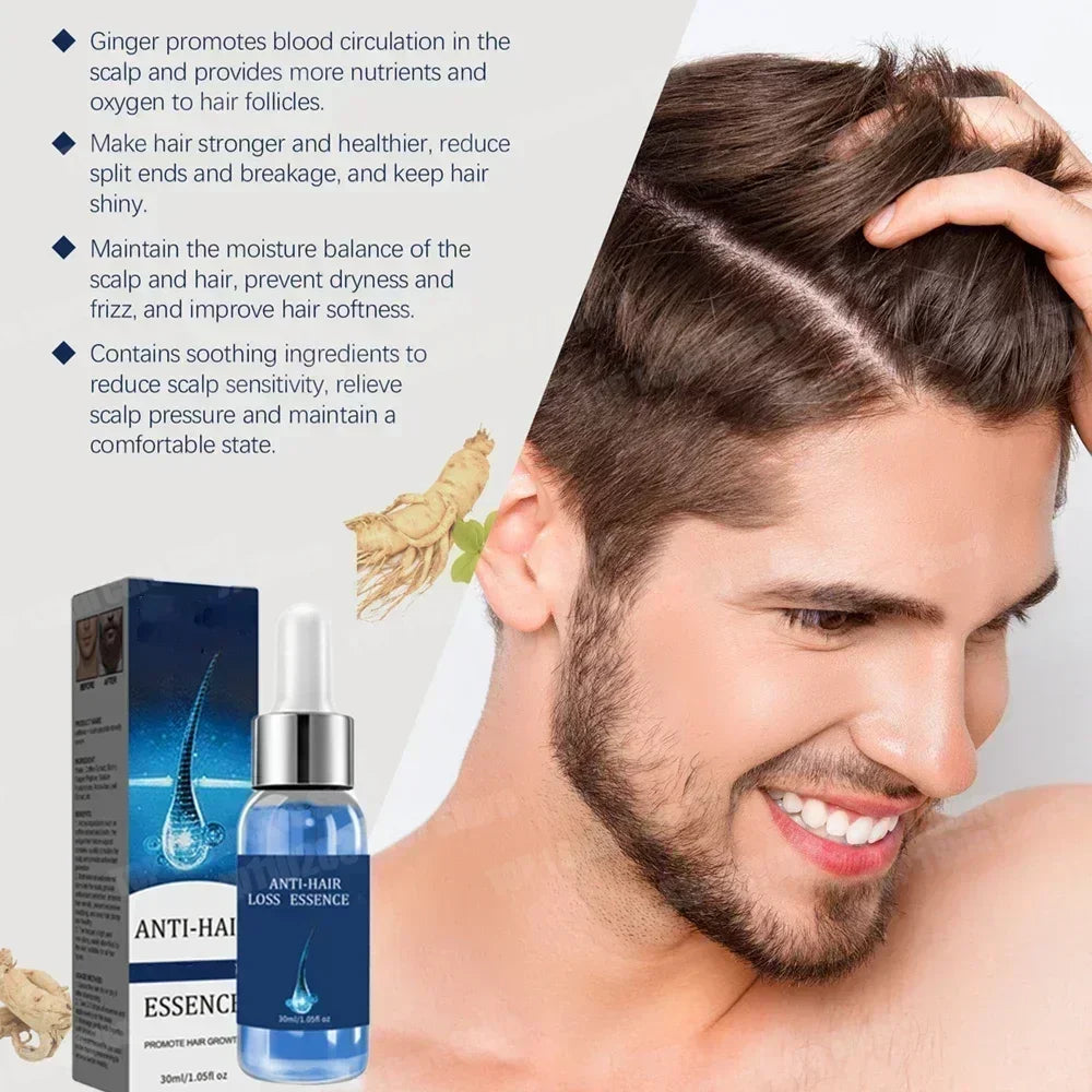 Hair care essential oil suitable for people with fine and soft hair.