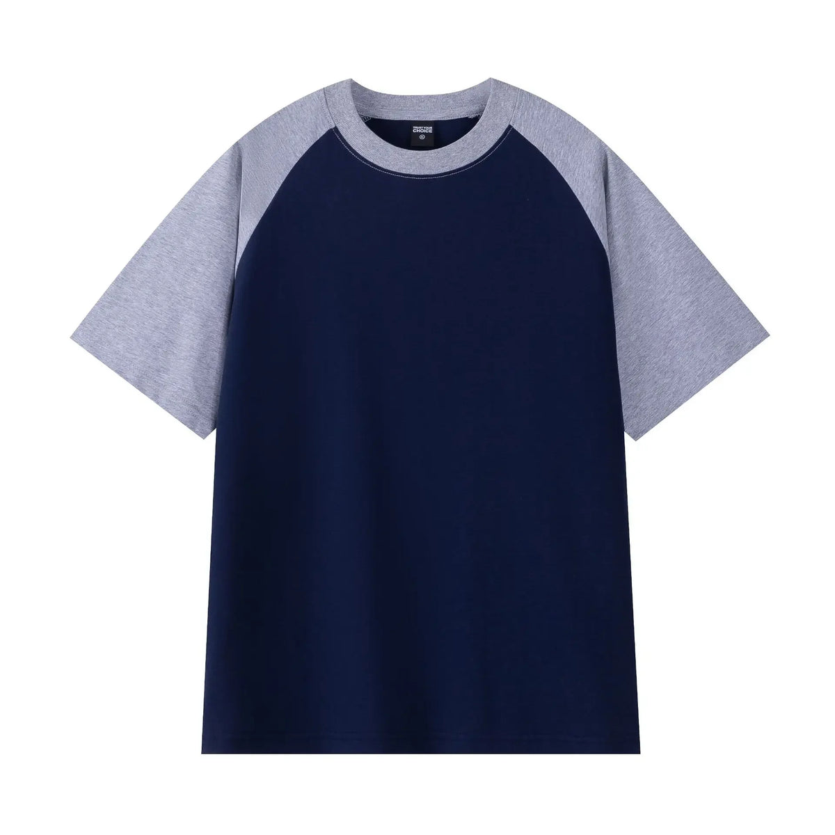 T-Shirt Homme Oversize Heavy | 240g Coton Pur | Manches Courtes | Bicolore | Casual Loose