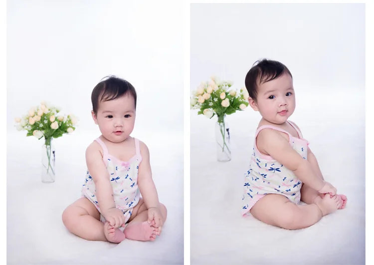 Body Bébé Fille | Sans Manches | Romper Coton | Combinaison Été | Nouveau-Né & Tout-Petits