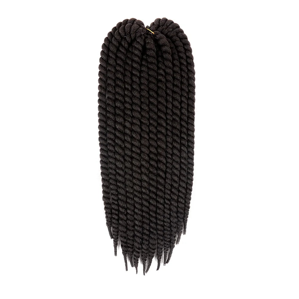 Senegalese Twist Hair Jumbo Twist Braids Crochet Braids 22 inch 120g Ombre Synthetic Crochet Hair Braiding Hair For Black Women