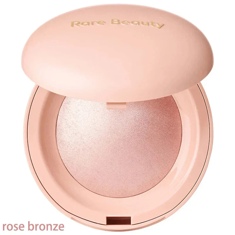 Rare Beauty Always Sunny Happy Sol Silky Three-dimensional Bronze Contour Stick Natural Matte Blusher Highlight Gloss Mirror
