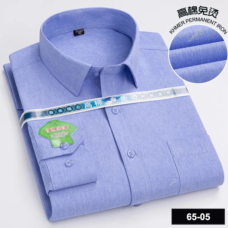 2026 Long Sleeve Shirt Men's Tops for Men Men's Clothing White Shirt Men's Fashion Clothing Trends