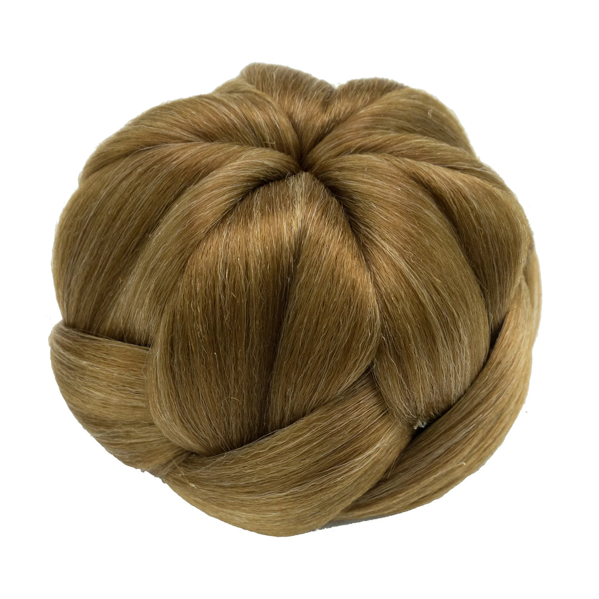 Chignon Synthétique Tressé | Scrunchie Updo | Postiche Danseur | Mariage & Soirée | Femme