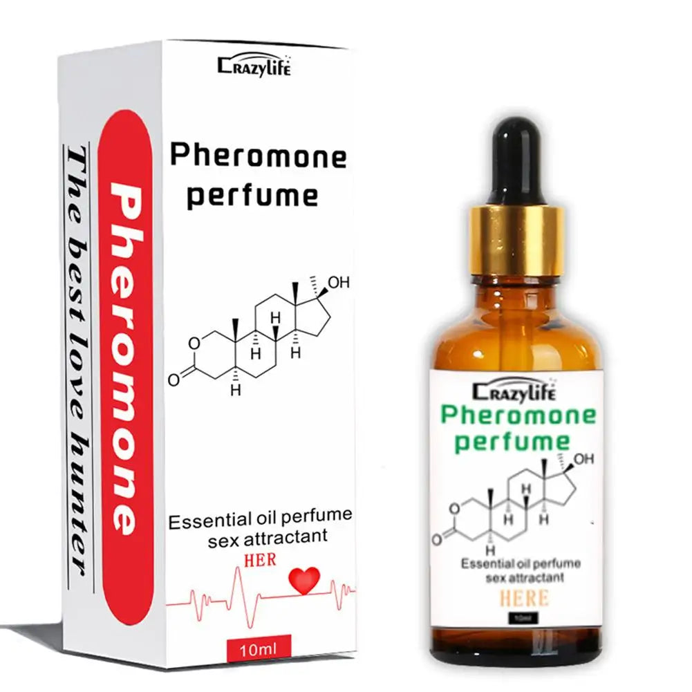 Parfum Phéromones Femme | Huile Essentielle Séduction Longue Durée | 10 ml