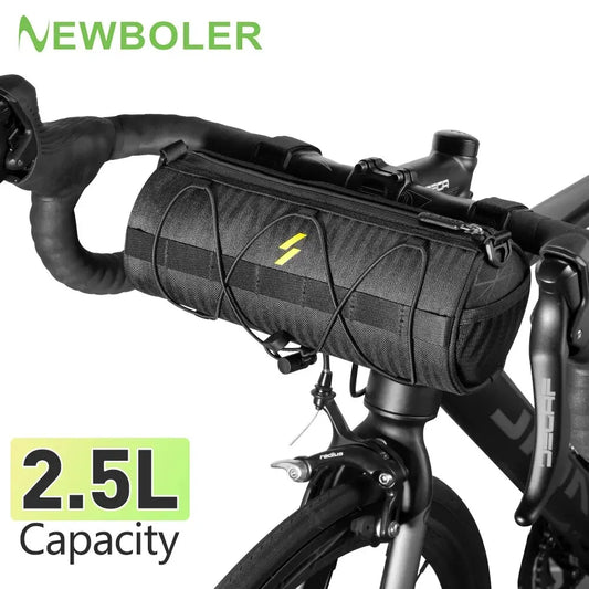 NEWBOLER New Handlebar Bag Bicycle Bags Frame Pannier Bag Multifunction Portable Shoulder Bag Bike Accessory