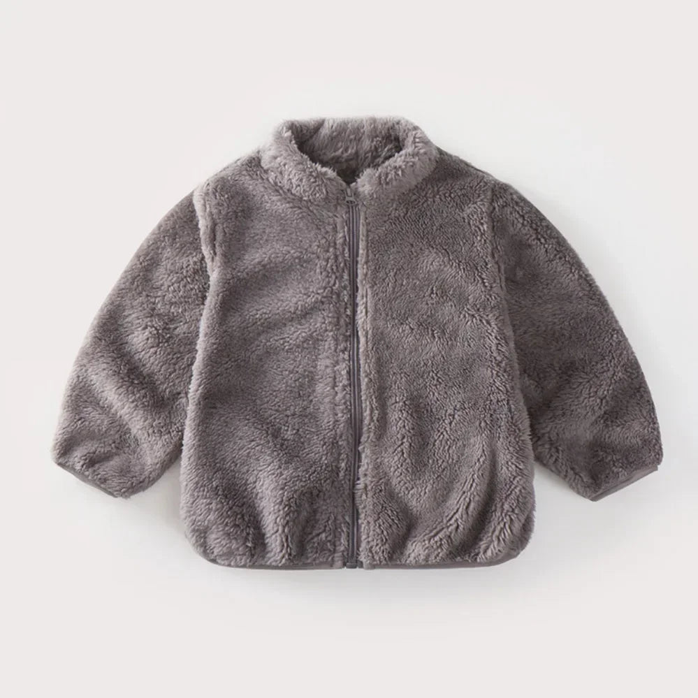 Manteau Enfant 2025 | Veste Polaire Chaude Garçon Fille | Printemps-Automne-Hiver Bébé