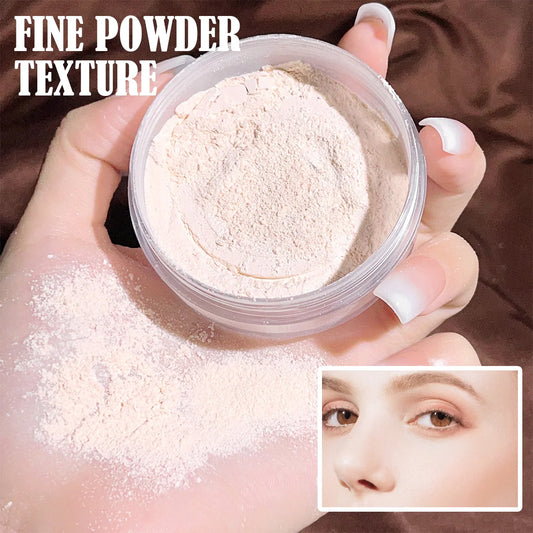 Poudre Fixatrice Translucide Waterproof | Fini Naturel Mat | Longue Tenue | Maquillage Léger