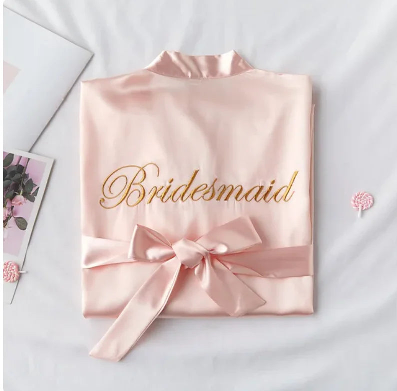 Bride with Team Bride Robe Bride To Be Bridal Shower Bachelorette Party Wedding Decoration Wedding Hen Party Bridesmaid Gift
