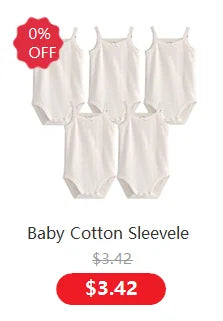 Body Bébé Fille | Sans Manches | Romper Coton | Combinaison Été | Nouveau-Né & Tout-Petits
