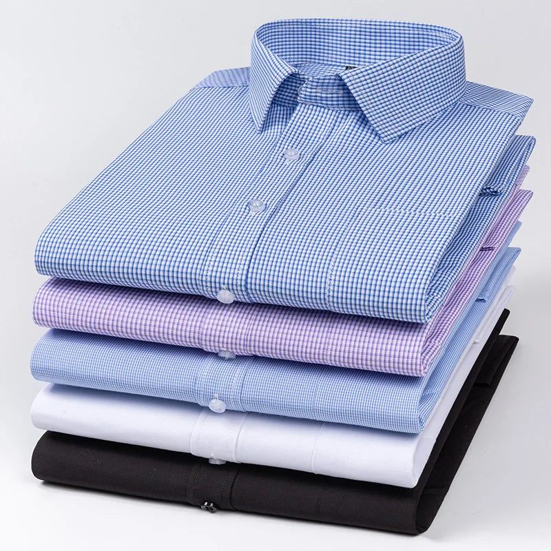 2026 Long Sleeve Shirt Men's Tops for Men Men's Clothing White Shirt Men's Fashion Clothing Trends