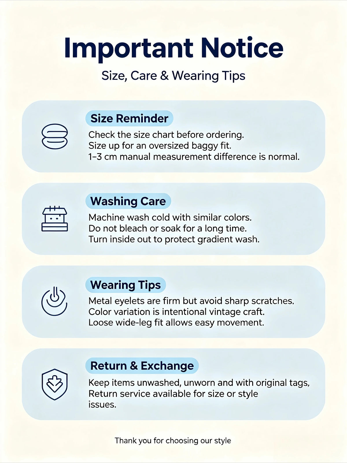 Missuoo Women's Washed Blue High-Waist Metal Grommet Wide Leg Jeans 2026 Casual Loose Fit Streetwear Pants Casual Trousers