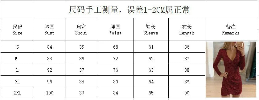 Dresses For Women 2025 Sexy Deep V-Neck Silver Sequin Mini Bodycon Dress Spring Autumn Long Sleeve Party Dress Female