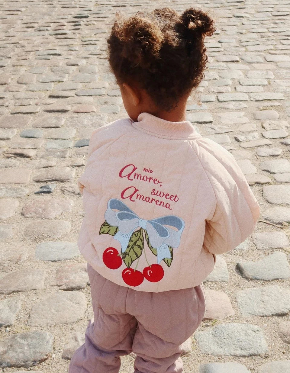 Manteau Polaire Paillettes Fille | Laine d'Agneau | Broderie Garçon | Vêtement Enfant Hiver