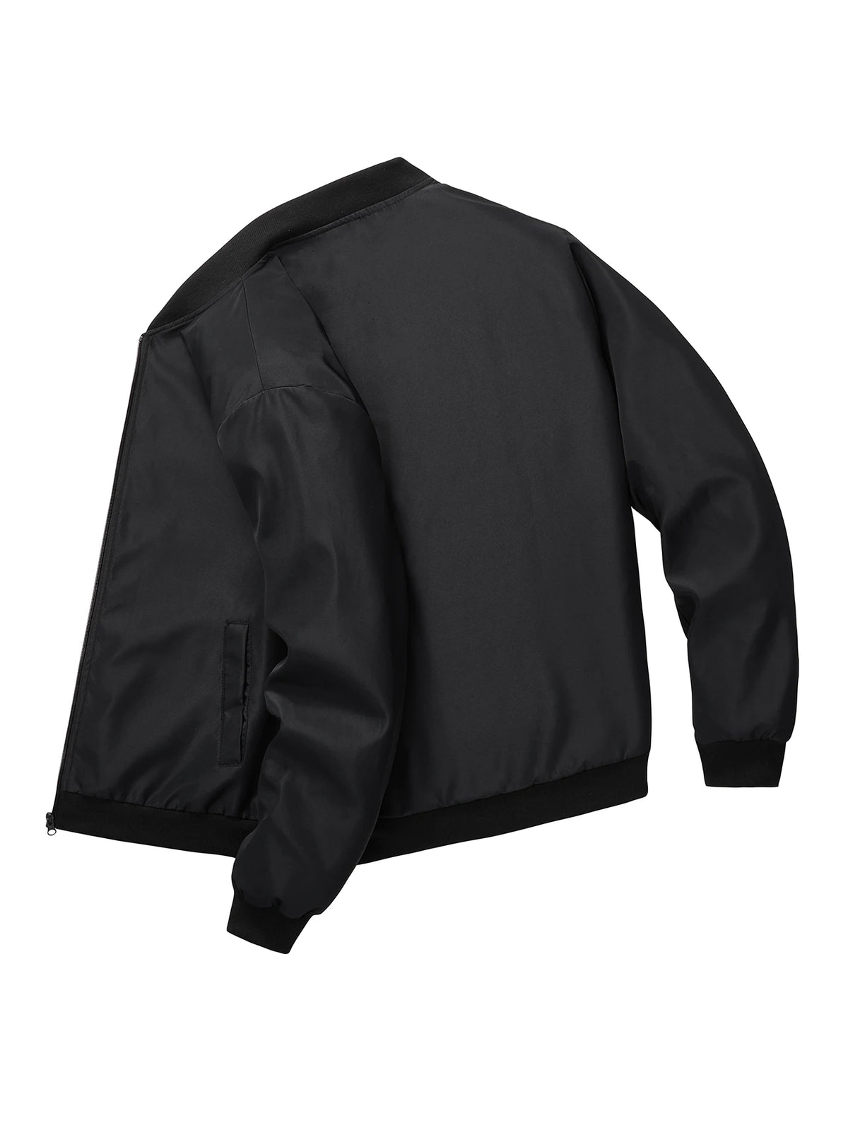 Spring Autumn Casual Solid Fashion Slim Bomber Jacket Men Overcoat New Arrival Baseball Jackets Men's Jacket