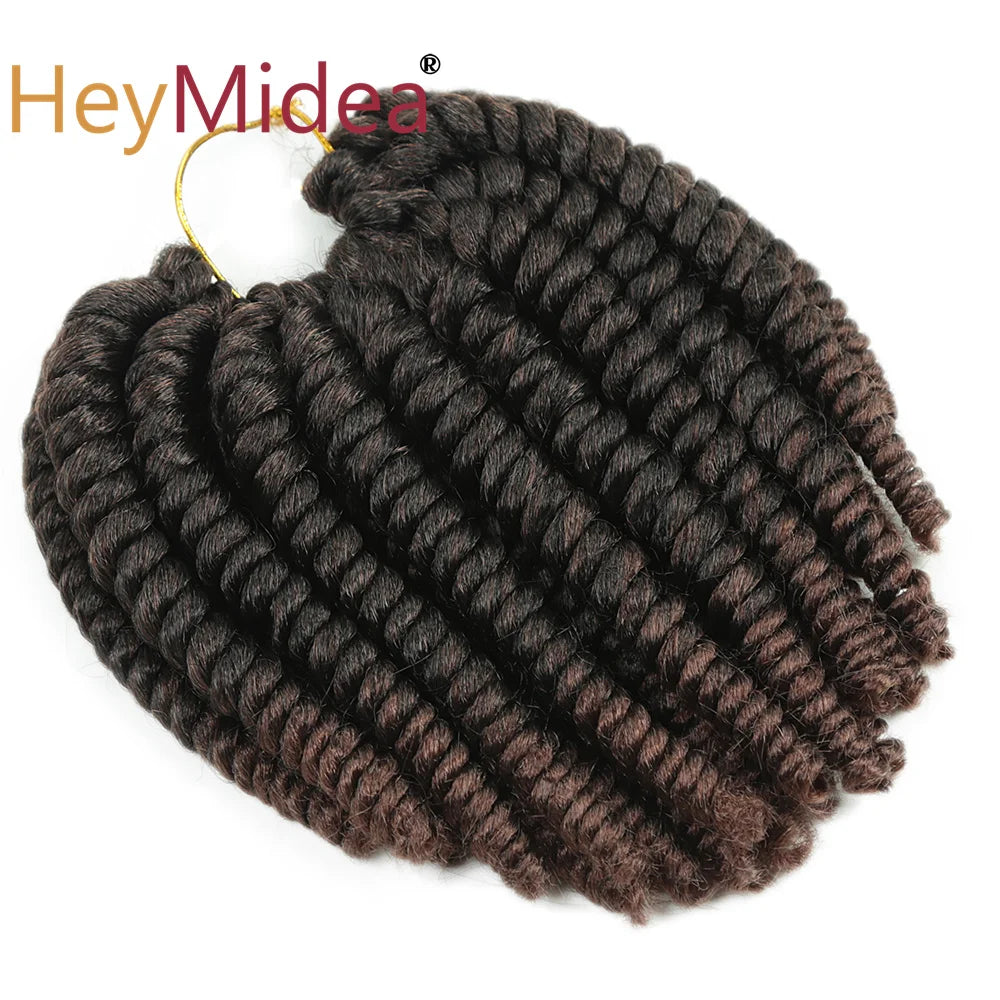 Tresses Crochet Havana Twist | 8 Pouces | Synthétique | Ombre Senegalese Twist | Femme