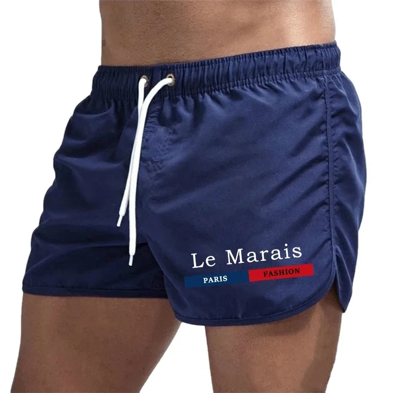 Short de plage imprimé pour homme | Été