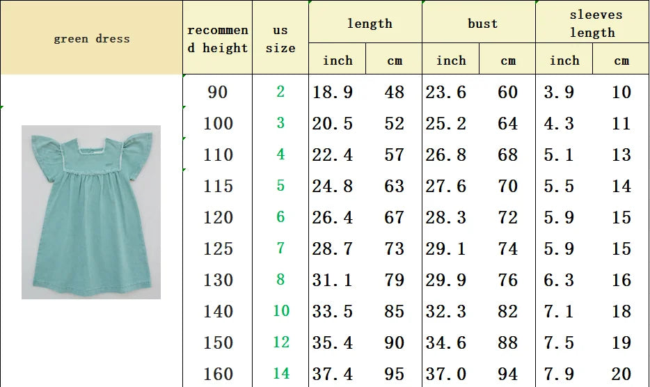 Collection Denim Vert Ali Co SS26 | Robe Chemise & Salopette Coton | Fille & Garçon | Restockage