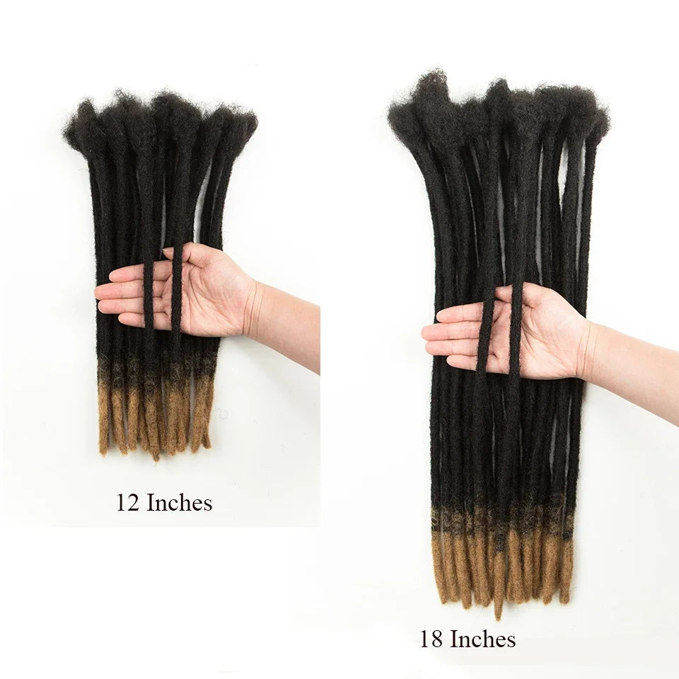 Human Hair Dreadlocks Loc Extensions Kinky Straight Wholesale Crochet Braids Remy Hair Extensions 10 20 40 60 Strands