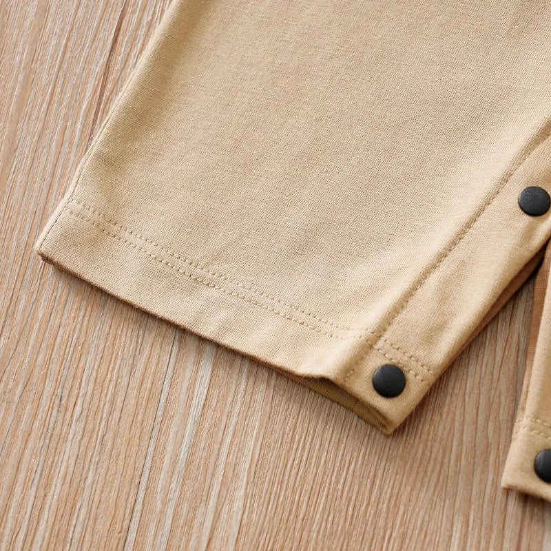 Body Bébé Style Gentleman | Coton Doux Confortable | Manches Courtes | Fille & Garçon | 0-18 Mois (v2)