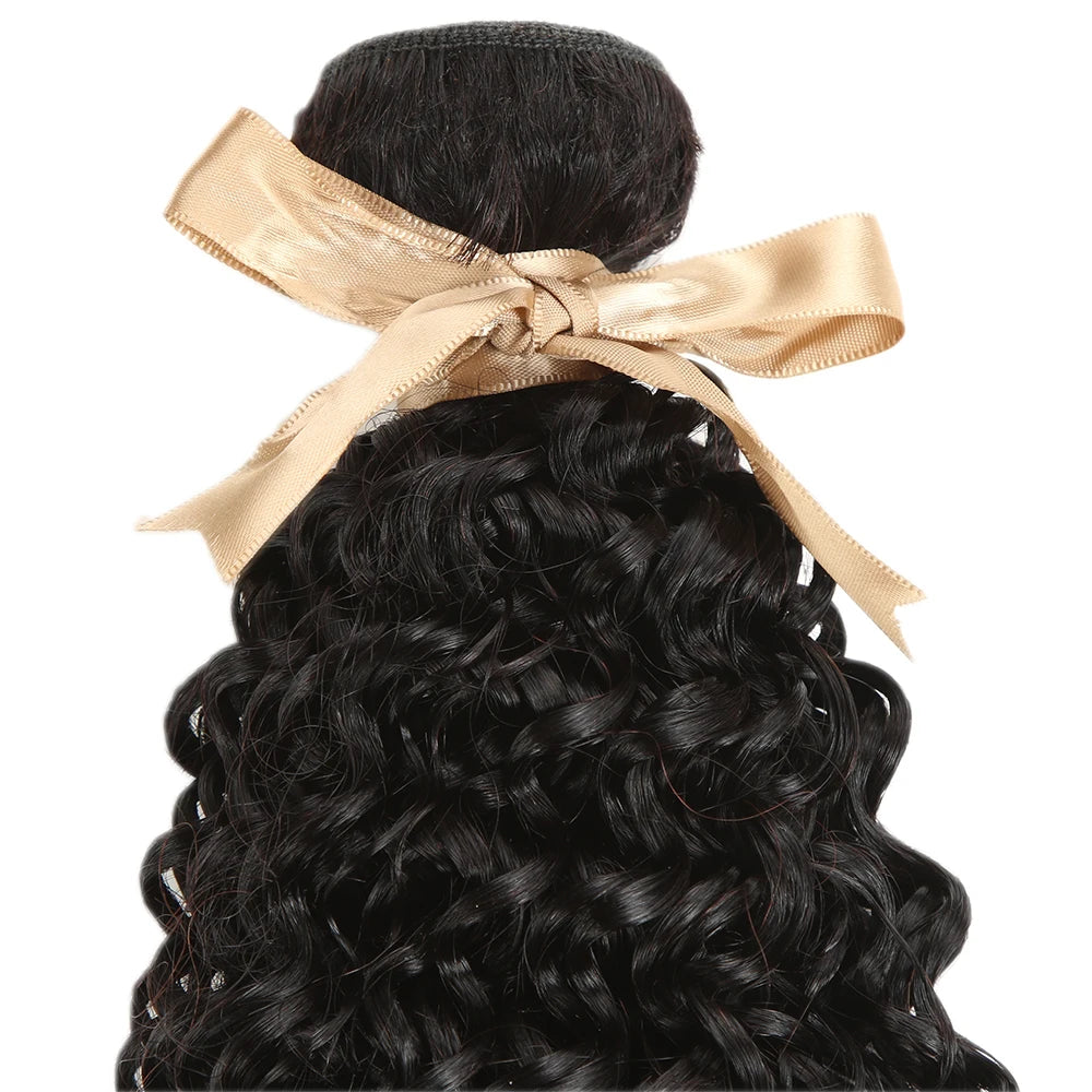 Tissage Kinky Curly Lisse Remy Brésilien | Lot Simple | Extensions Cheveux Humains Naturels