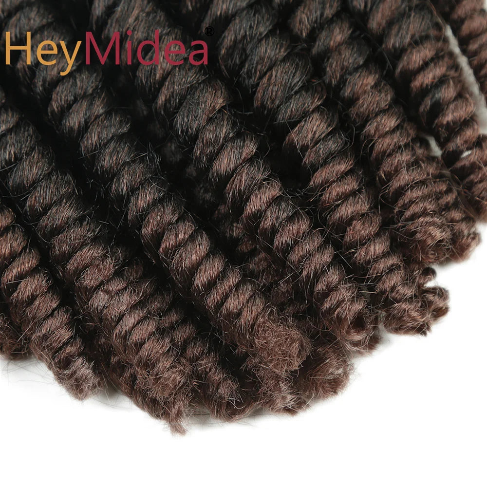 Tresses Crochet Havana Twist | 8 Pouces | Synthétique | Ombre Senegalese Twist | Femme