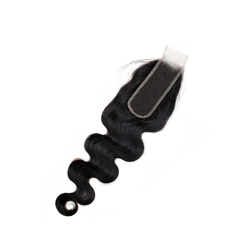Closure 2x6 Lace HD Premium | Birmane Curly | 20 Pouces | Tissé Main | Cheveux Humains Remy Brésiliens Vierges | Femmes Noires