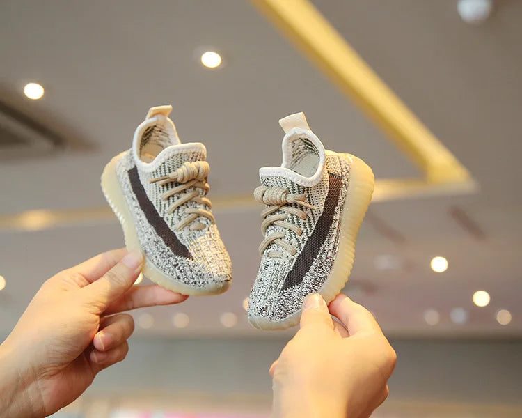 Baskets Mesh Légères Enfant | Tricot Respirant Running | Printemps-Automne Garçon Fille