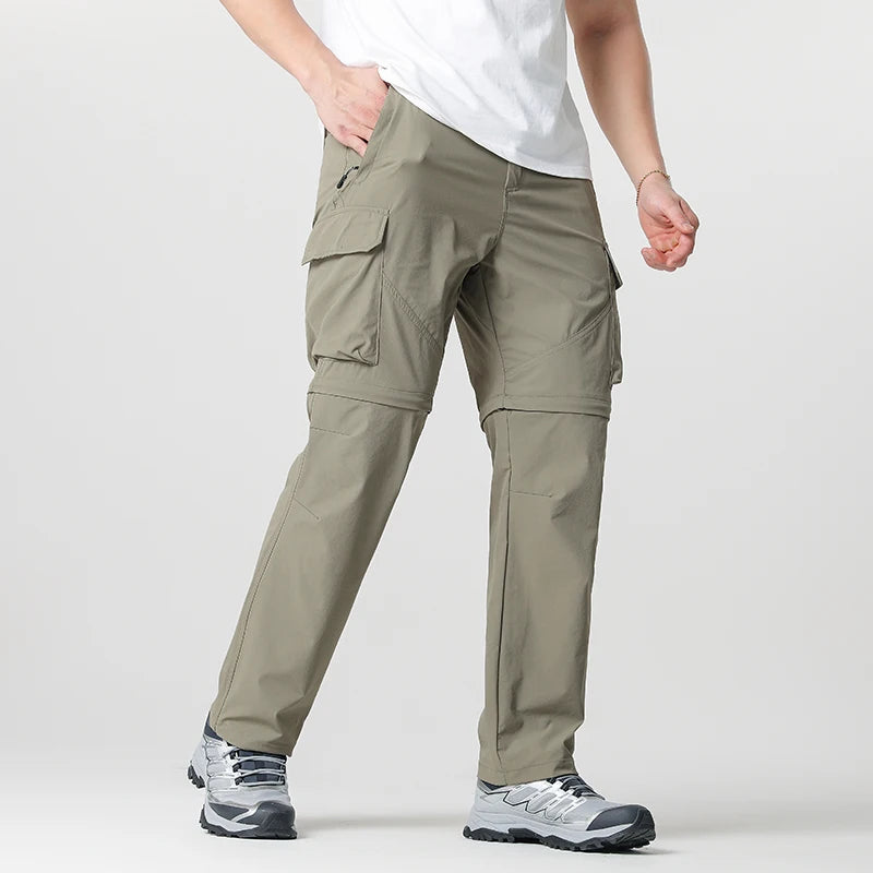 Pantalon cargo léger pour homme | Nylon et élasthanne