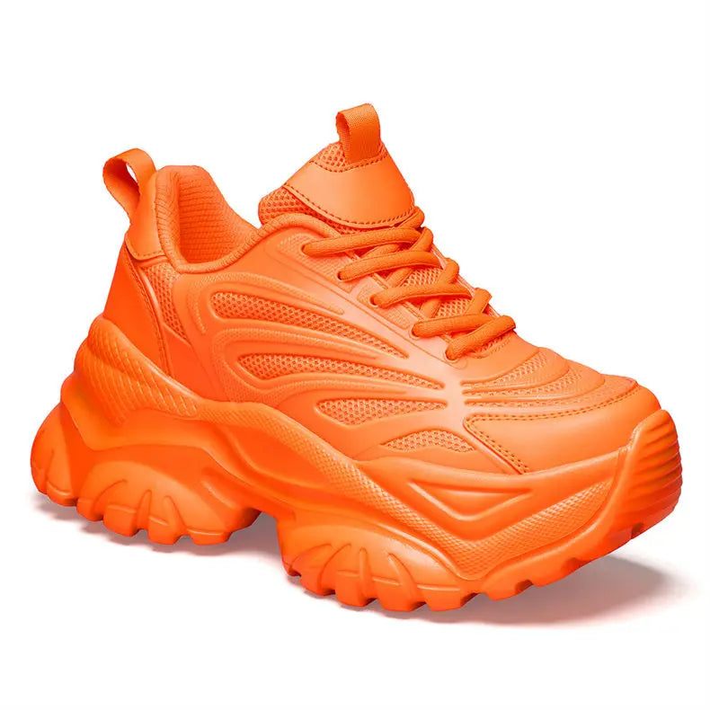 Sneakers Chunky Femme Tendance | Semelle Plateforme Respirante | Rehaussante | Printemps-Automne