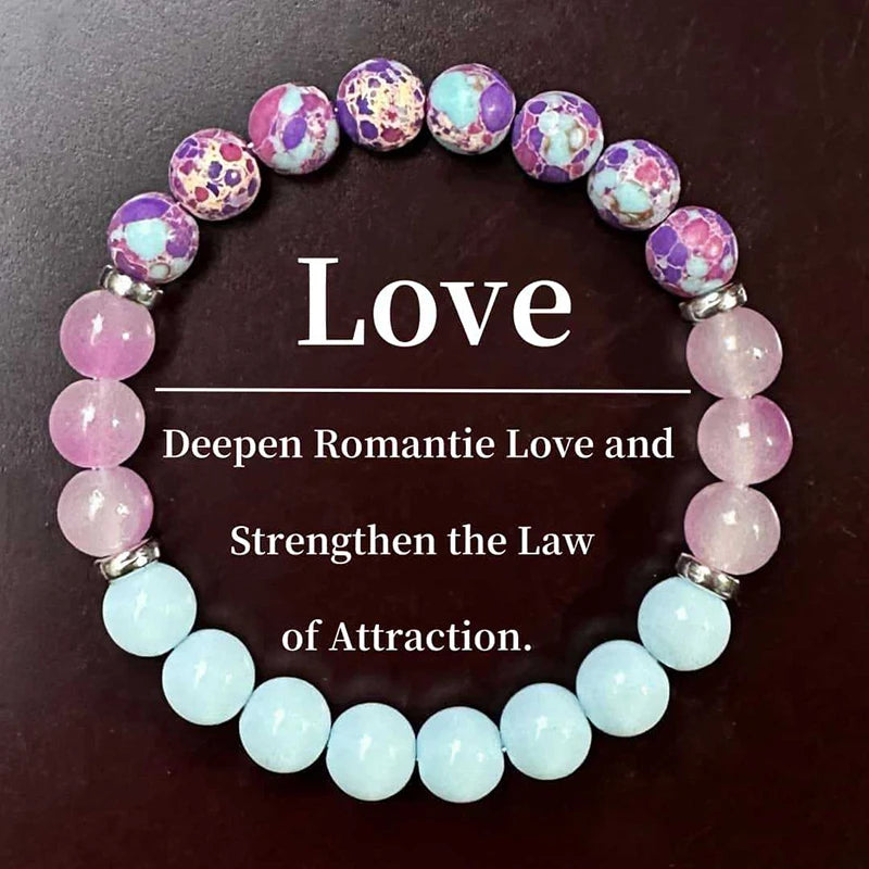 Stylish Unisex Beaded Bracelets with Natural Stones, Multi-Function Fashion Jewelry, Excellent Present for Loved Ones