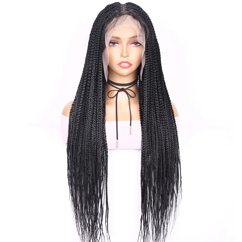 Dreadlocks Braided Wigs Synthetic Locs Full Lace Wig Female Braids Full Lace Wigs Women African Box Braids Hair Wigs For Woman
