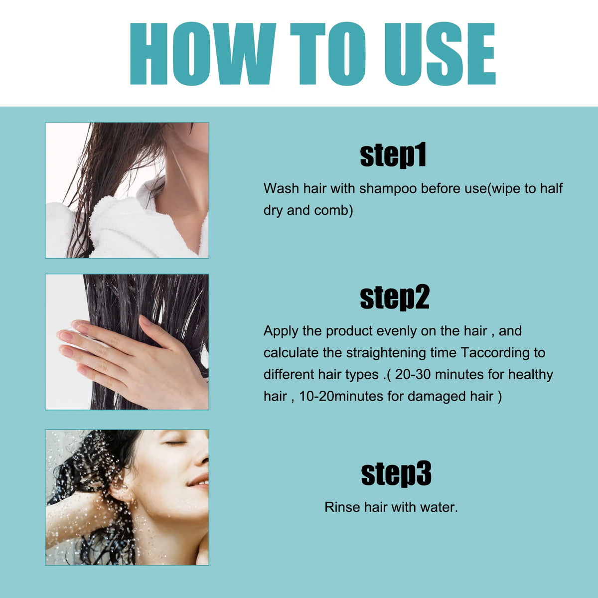 Keratin Correction Straight Hair Cream Repair Damaged Hair Improve Hair Quality Soften Hair Prevent Dry Frizzy Hair Care Product