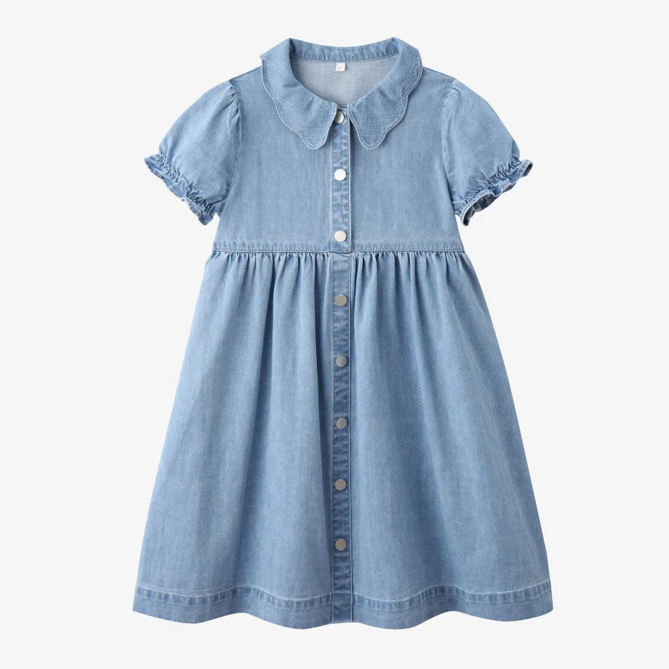 Collection Denim Bleu AS SS2026 | Tissu Bambou Haute Qualité | Tenue Famille Semaine | Fille & Garçon