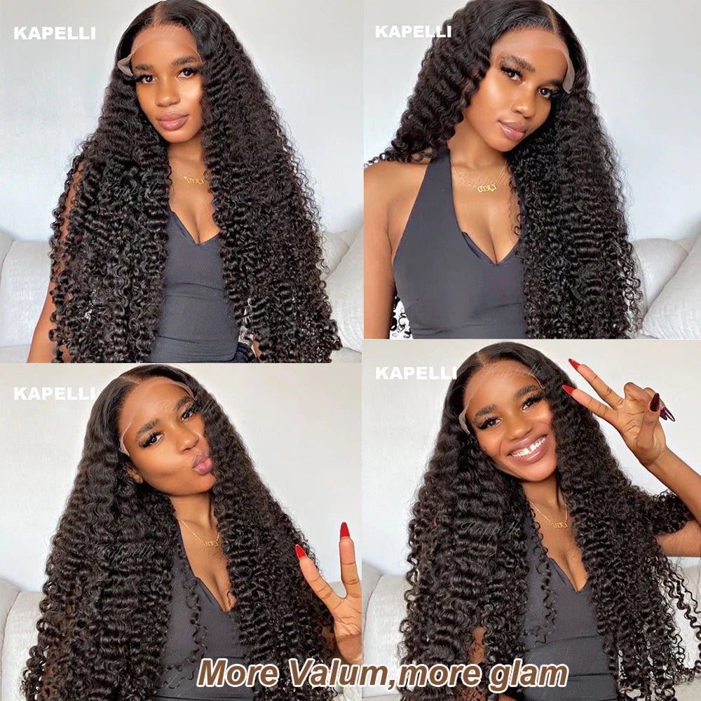 Perruque Birmane Curly 3C4A | 280% Haute Densité | HD Lace 13x4 & 13x6 | Cheveux Bruts Brésiliens | Femme