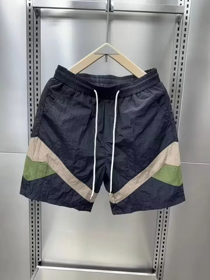 Baggy Jeans Denim Shorts Men's Boxing Shorts Men's Clothing Jorts Maccabi Haifa Loose Luxury Brands Men's Clothes Y2k