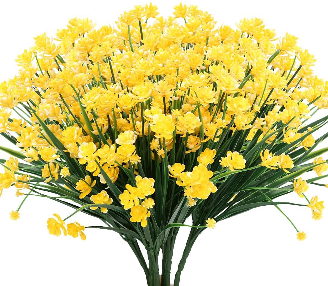 Plantes Artificielles Extérieur Résistant UV | Arbustes Plastique | Décor Intérieur & Extérieur