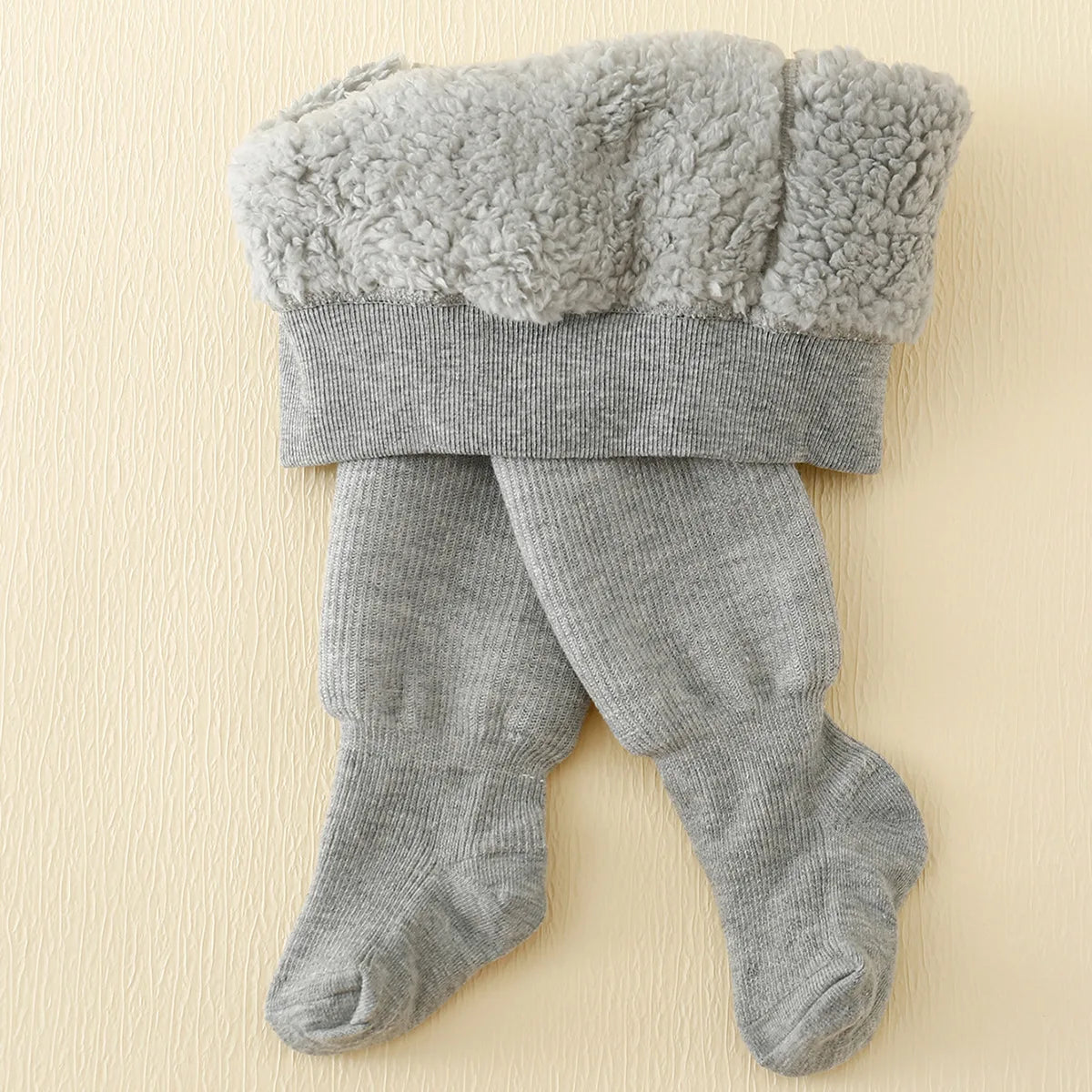Collants Thermiques Bébé Fille | Doublure Polaire Rayée | Legging Épais Chaud Hiver Enfant