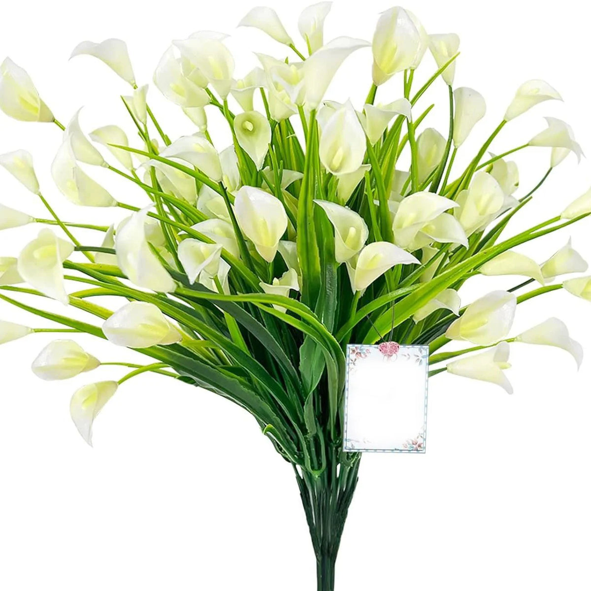 Fleurs Artificielles Bouquet 33cm | Décoration Maison, Jardin & Mariage | Arrangement Vase Extérieur