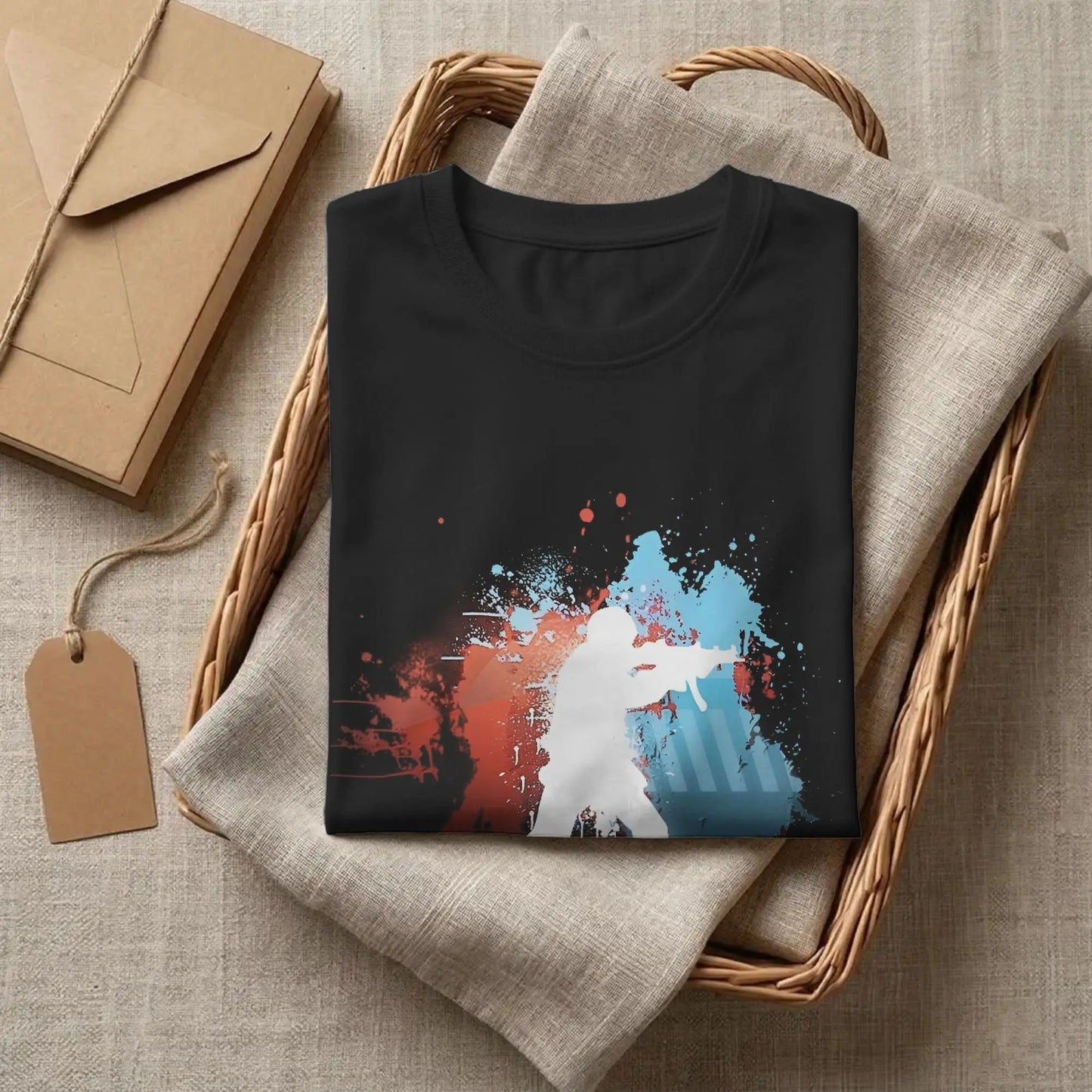 Men's T-Shirts Counters Shooting Striking Go Awesome Cotton Tee Shirt Short Sleeve Game Silhouette T Shirts O Neck Clothes Gift