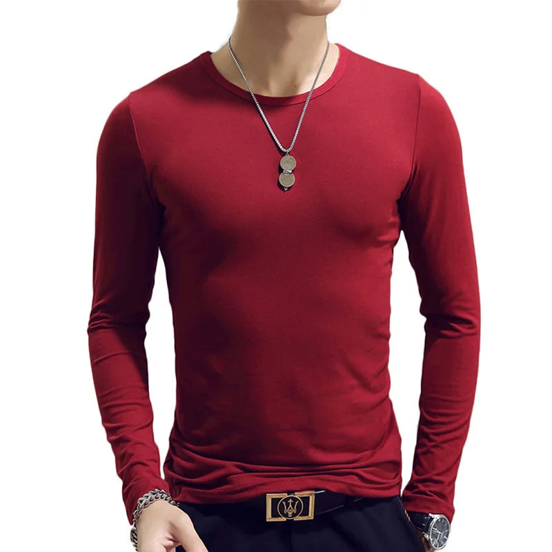 2025 New Tennis T Shirts Men Long Sleeve T-Shirt Sportswear Fitness T Shirts For Men Slim Fit T Shirts Designer Solid Tees Tops